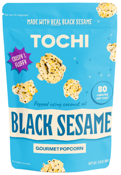 Tochi Black Sesame gourmet popcorn